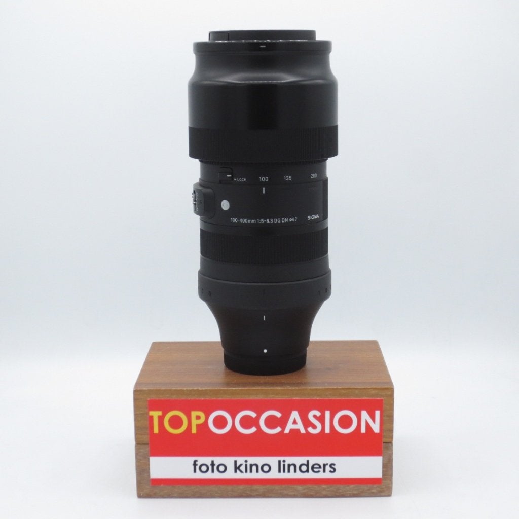 OCCASION: SIGMA 100-400mm 5-6.3 DG DN (Fujifilm X-mount), Audio, Tv en Foto, Gebruikt, Sigma, Zonnekap, Fujifilm X-mount
