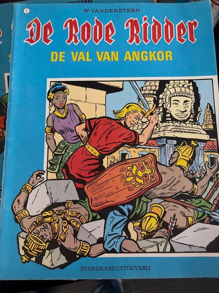 De Rode Ridder - 15 Oudere Strips - Diverse Nummers, Meerdere stripboeken, Ophalen, Gelezen
