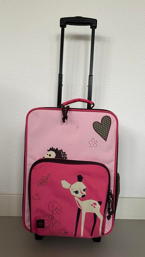 Lässig kinder trolly koffer - Zo goed als nieuw, Overige materialen, Minder dan 50 cm, Ophalen of Verzenden, Zo goed als nieuw
