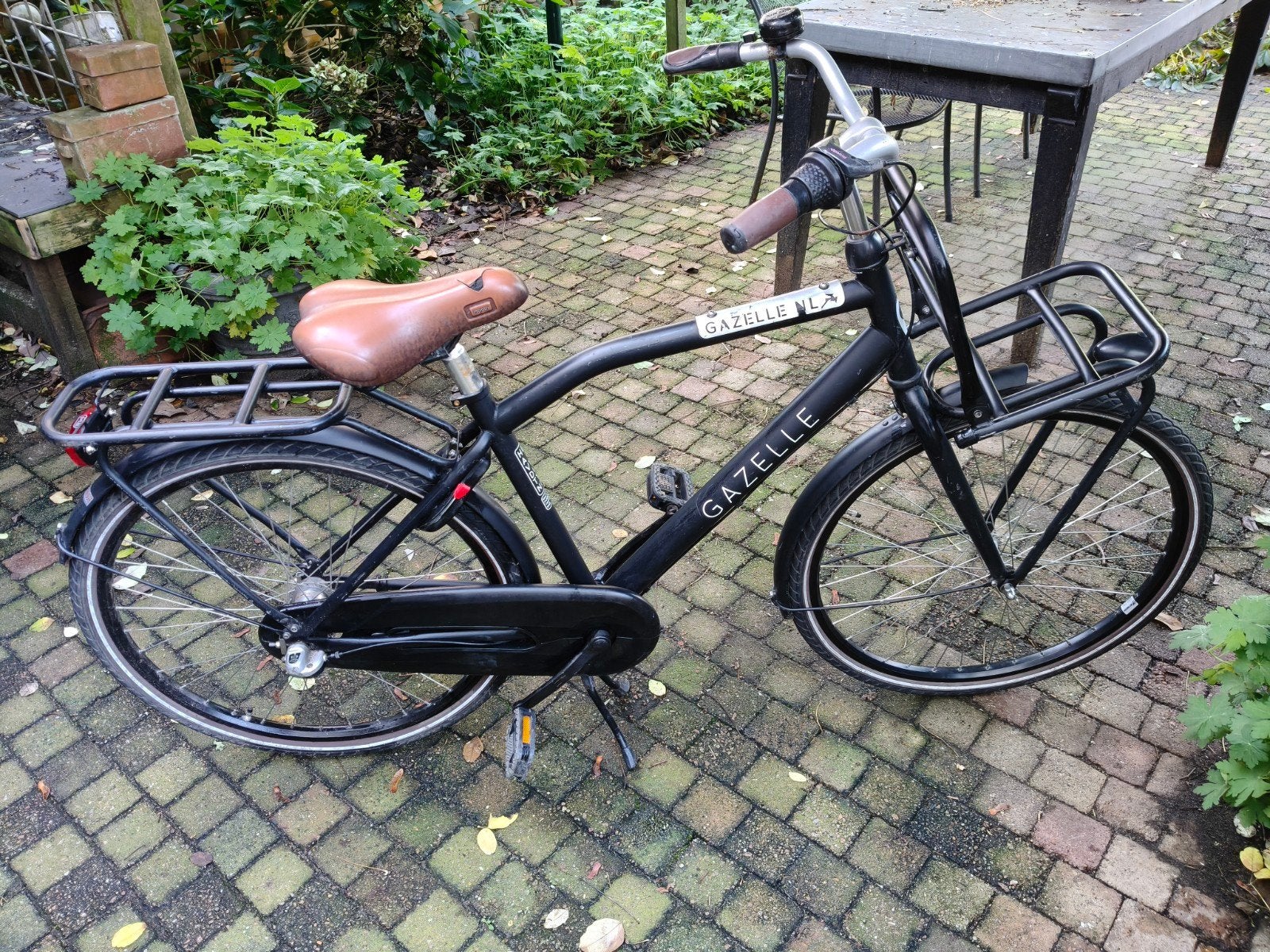 Gazelle transportfiets 26 inch, Fietsen en Brommers, Terugtraprem, Gebruikt, Versnellingen, Gazelle