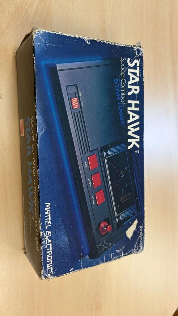 retro gaming Star Hawk (Mattel) (1981), Spelcomputers en Games, Games | Sega, 1 speler, Eén computer, Ophalen of Verzenden, Zo goed als nieuw