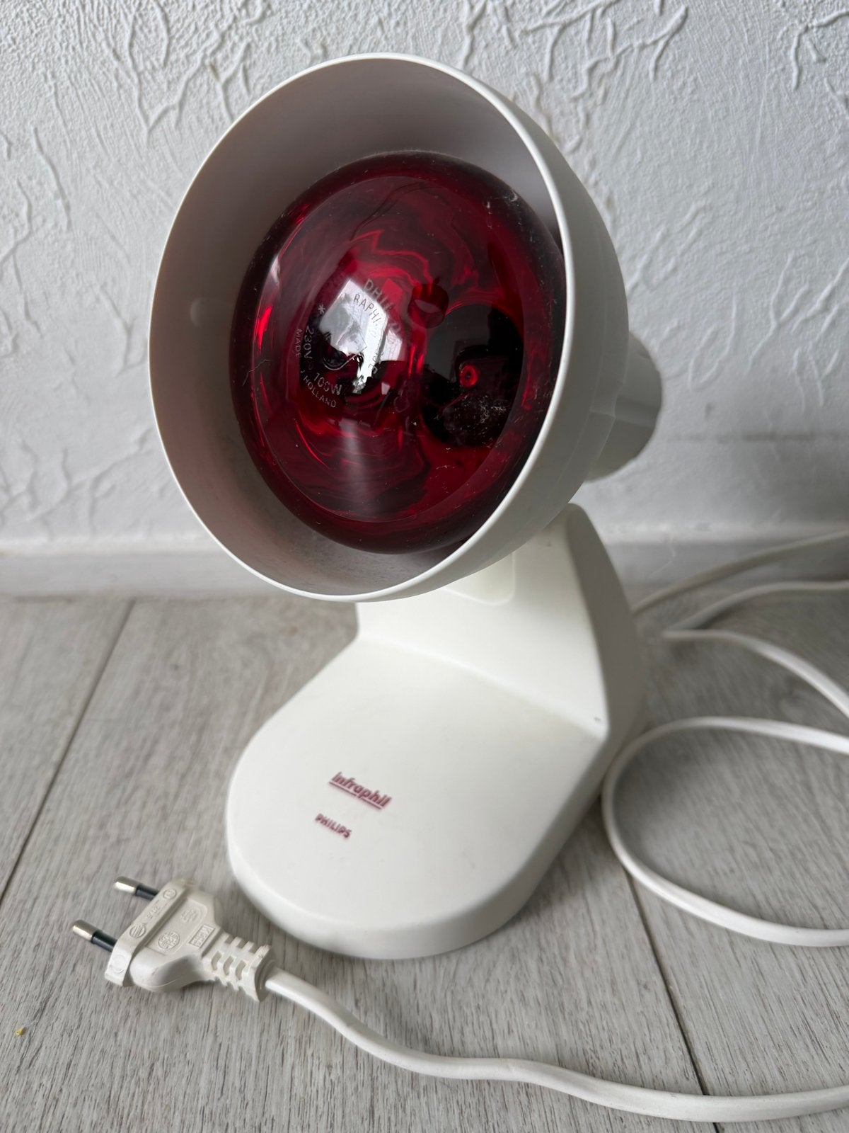 Philips Infraphil Infraroodlamp - Warmte voor Spierpijn, Witgoed en Apparatuur, Persoonlijke-verzorgingsapparatuur, Ophalen of Verzenden