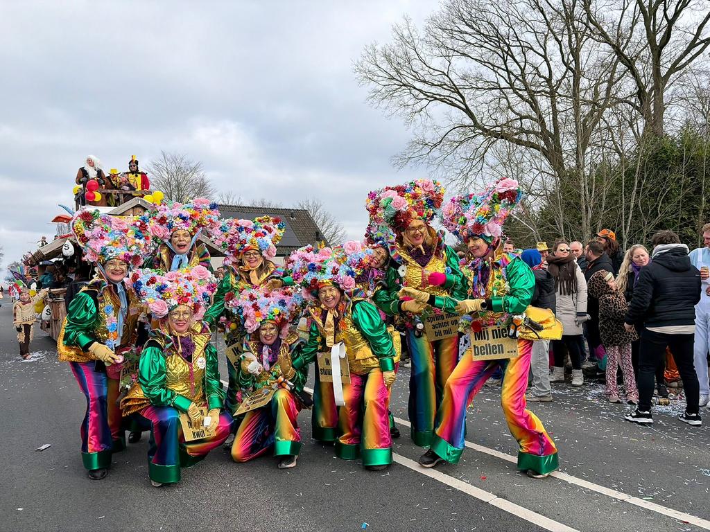 Carnavalspakken groep 8 personen, Ophalen, Zo goed als nieuw, Carnaval
