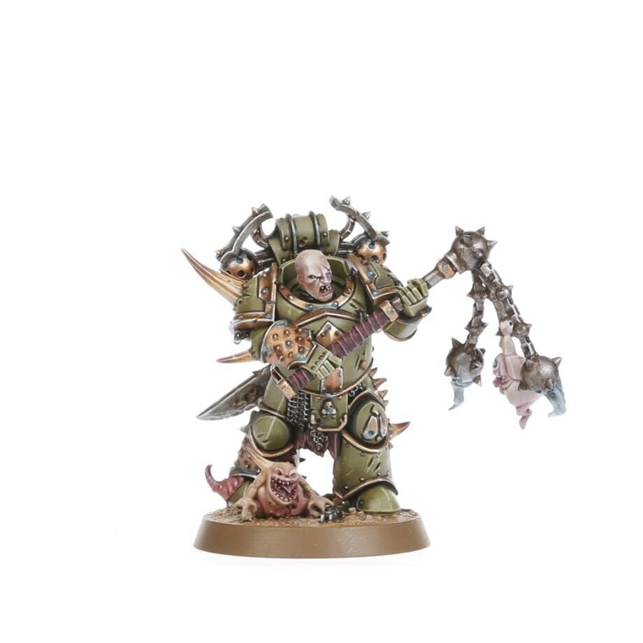 Plague marine fighter on sprue 40k, Ophalen of Verzenden, Zo goed als nieuw, Warhammer 40000, Figuurtje(s)