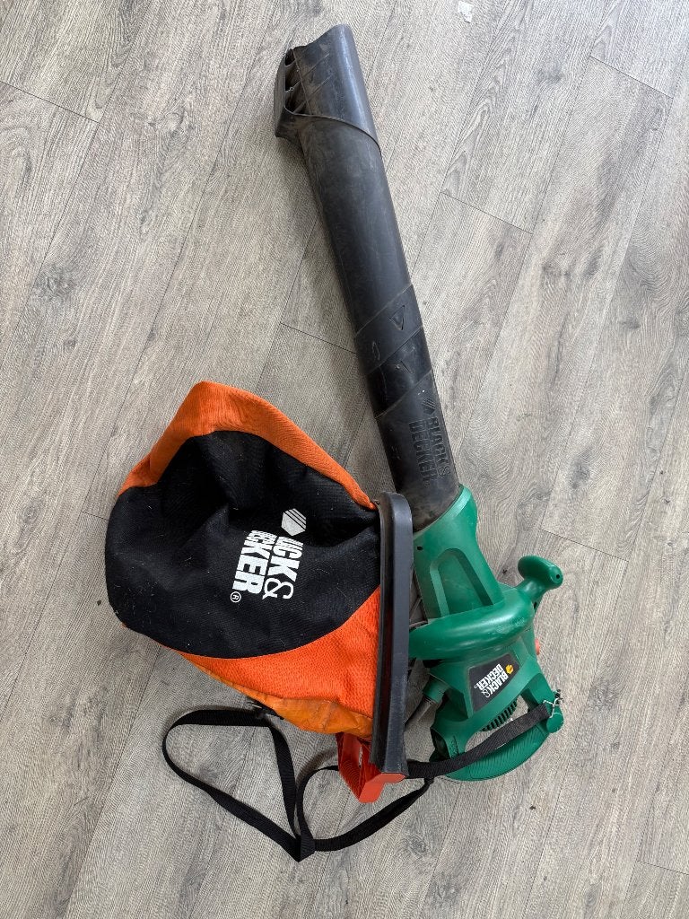 Black & Decker GW350 Bladblazer / Bladzuiger – 1800W, Ophalen, Gebruikt, Elektrisch