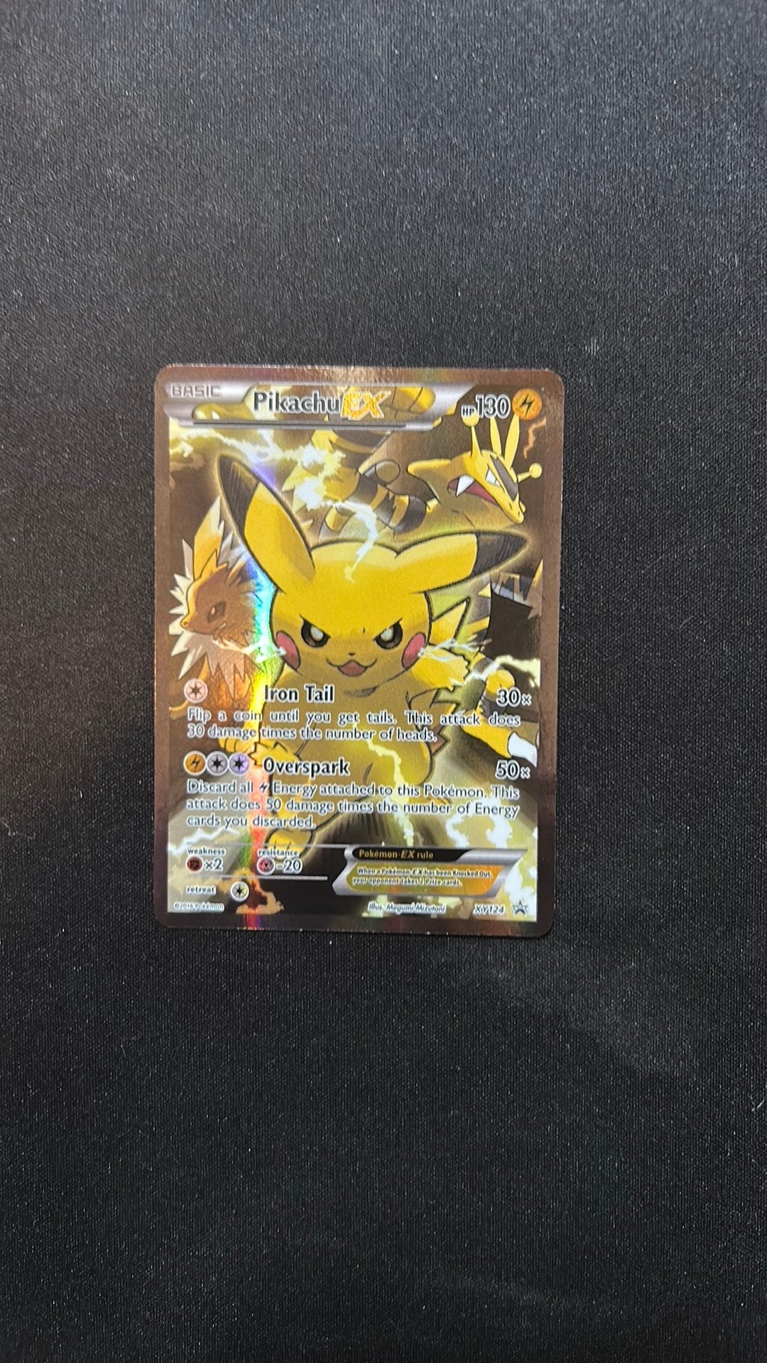 Pikachu EX #XY124, Hobby en Vrije tijd, Verzamelkaartspellen | Pokémon, Verzenden