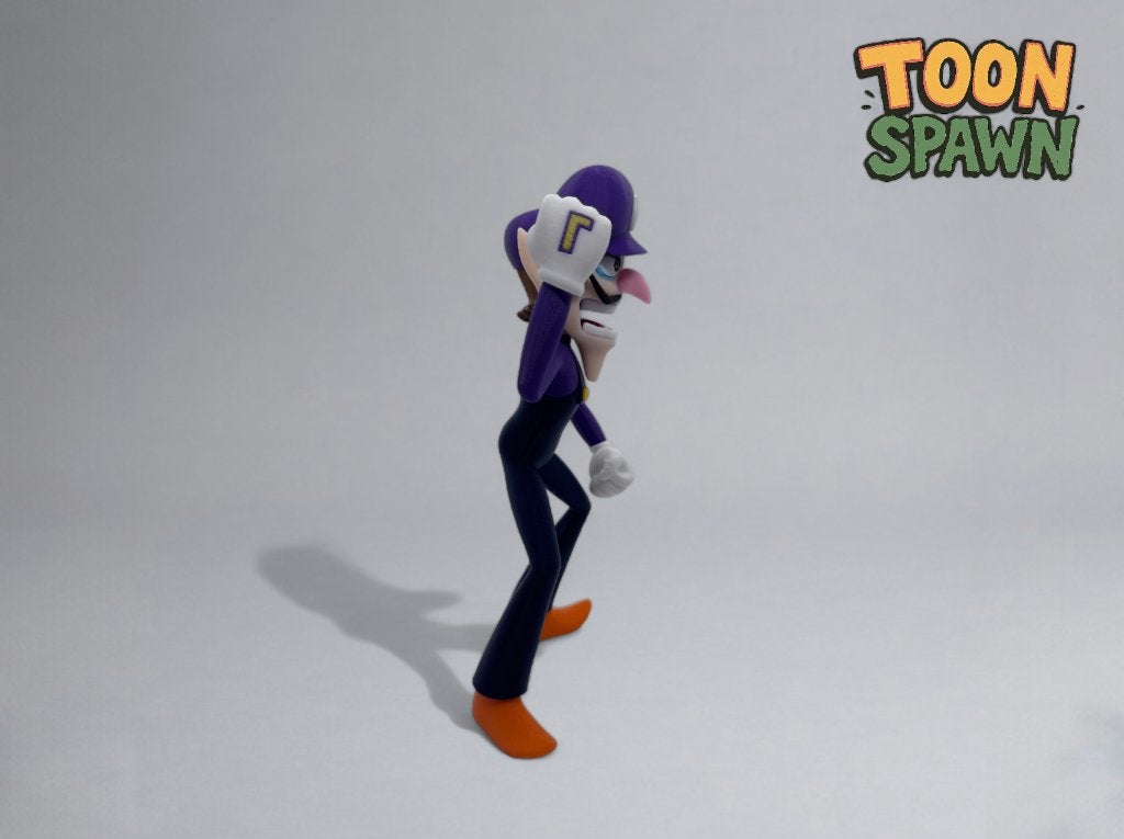 Waluigi – 21,5 cm – Super Mario Figuur, Ophalen of Verzenden, Nieuw, Fantasy