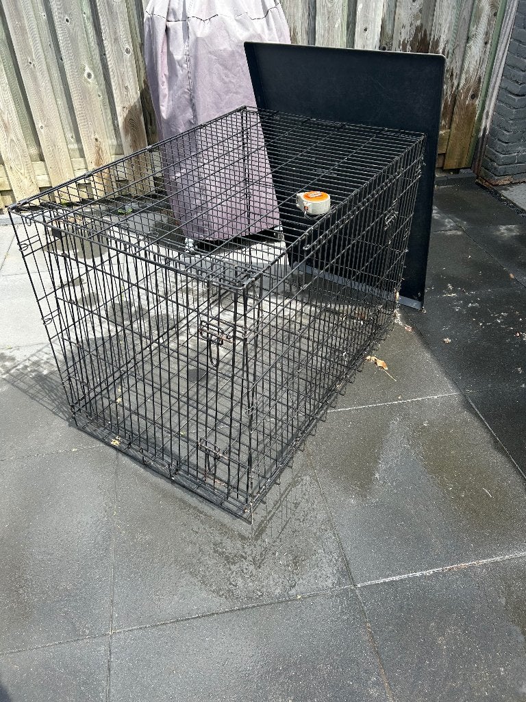 Honden bench, Dieren en Toebehoren, Hondenbenches, Ophalen, Gebruikt