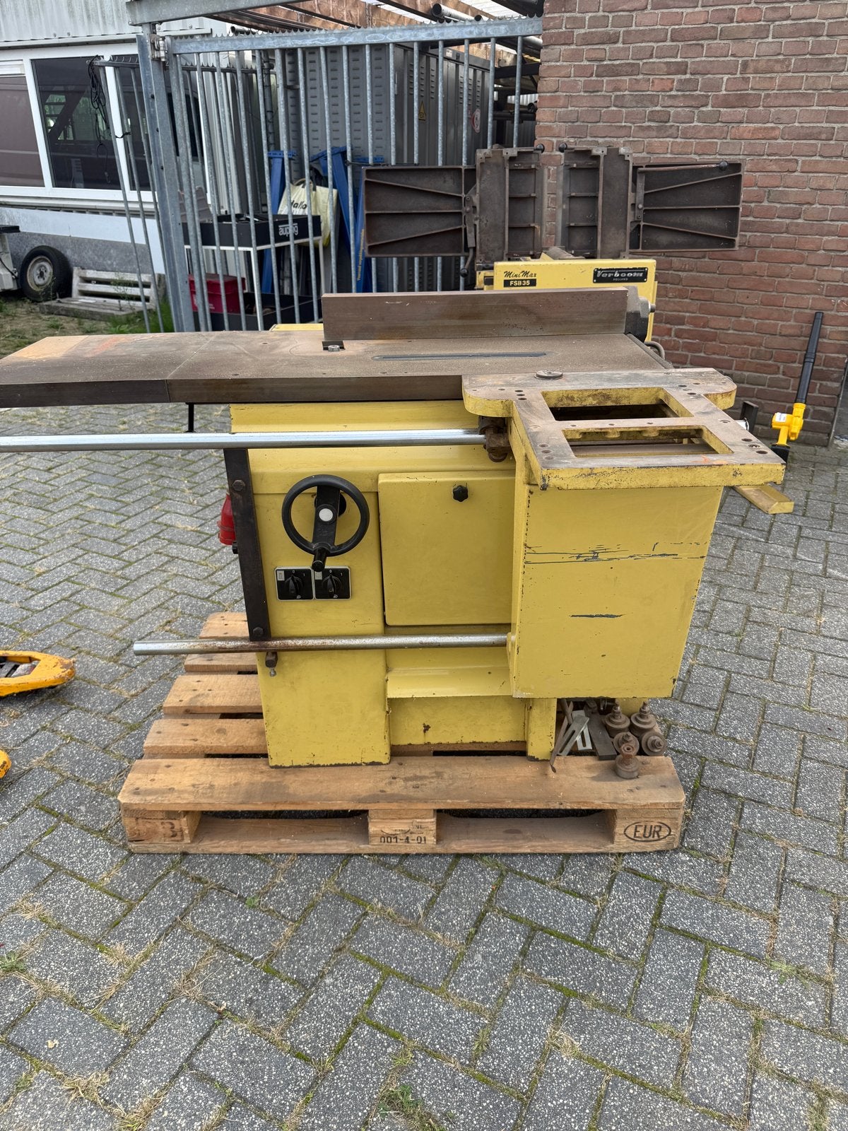 Universele Houtbewerkingsmachine Mini Max MC90, Ophalen