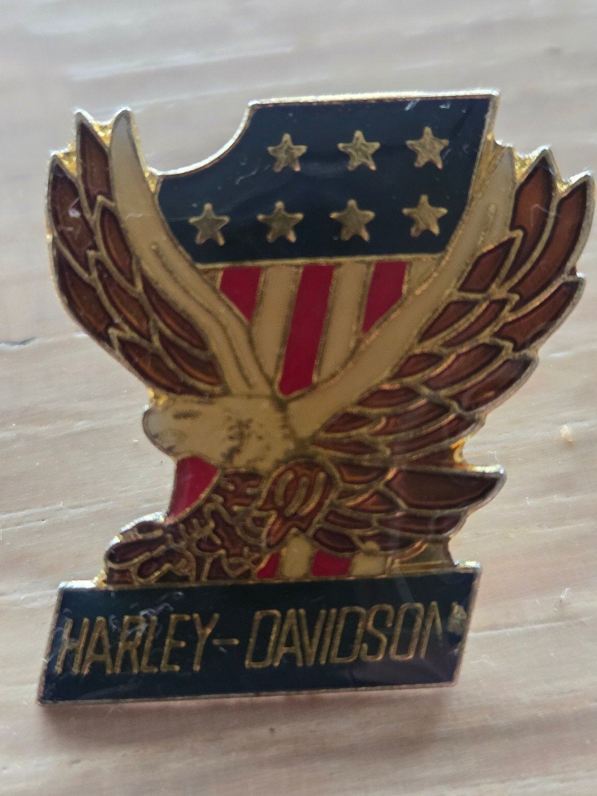 Harley Davidson Speld - Uniek verzamelobject, Ophalen of Verzenden, Gebruikt, Merk, Speldje of Pin