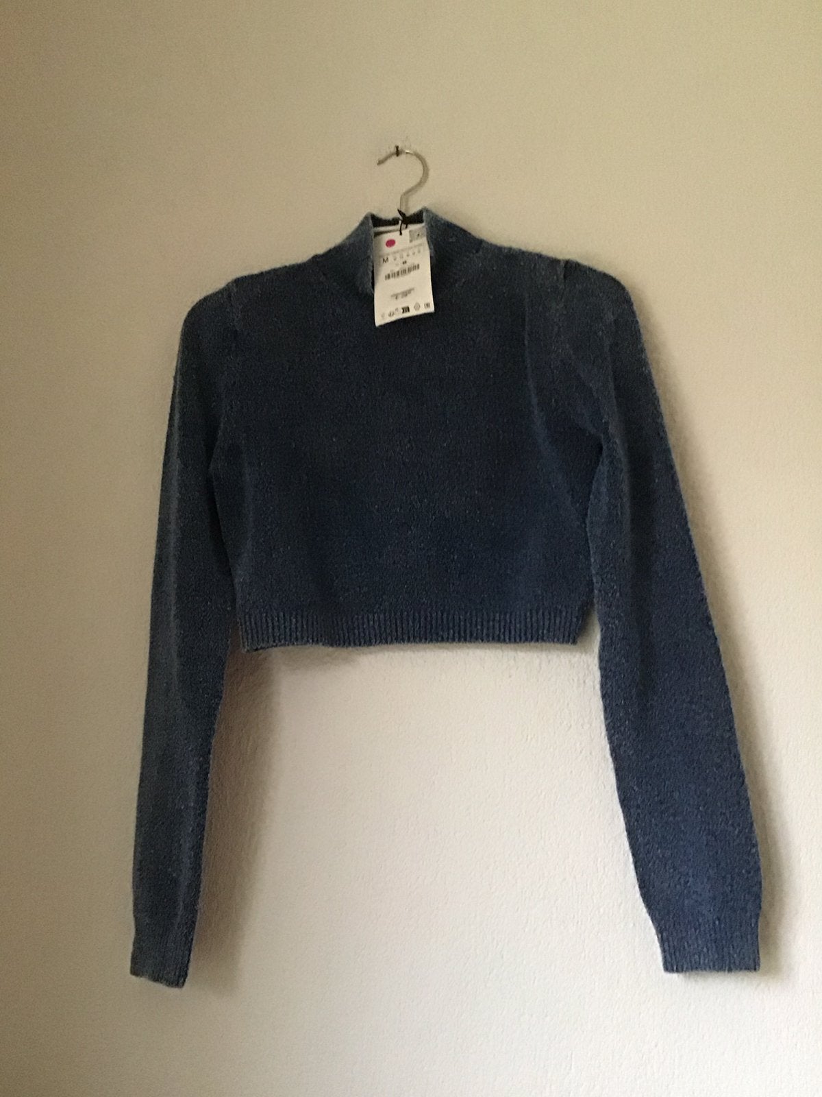 Nieuwe Zara Coltrui blauw maat M, Kleding | Dames, Ophalen of Verzenden, Nieuw, Maat 38/40 (M), Blauw