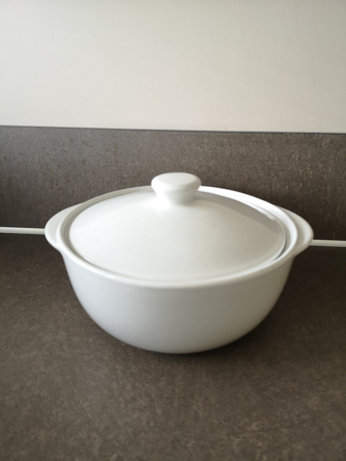 Villeroy & Boch Vivo ovenschaal met deksel, wit/crème, Ophalen of Verzenden