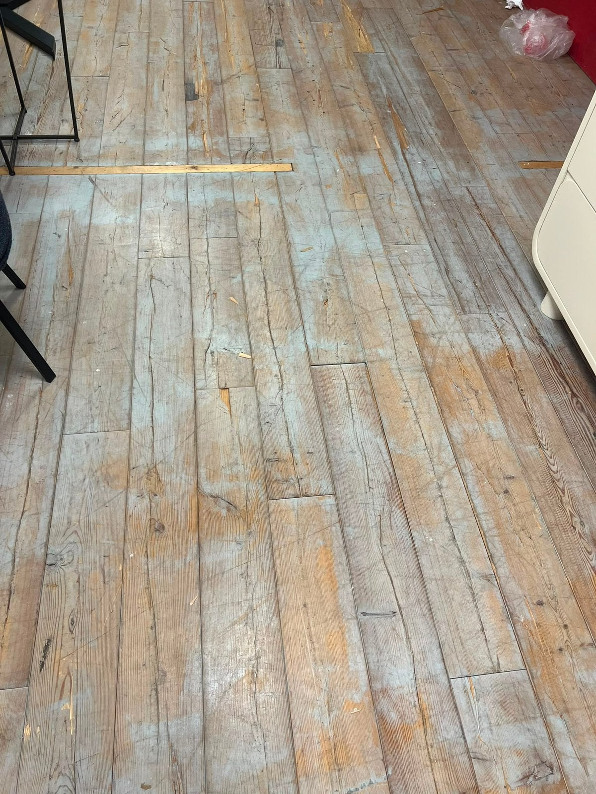 Houten lariks vloerdelen / 260 m2, Zo goed als nieuw, 10 m² of meer, 10 tot 30 cm, Hout