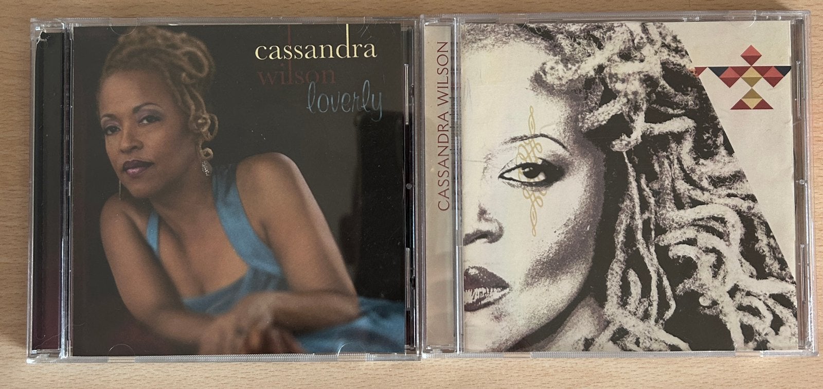 2x Cassandra Wilson loverly - thunderbird, Ophalen of Verzenden, Zo goed als nieuw, Jazz, Album
