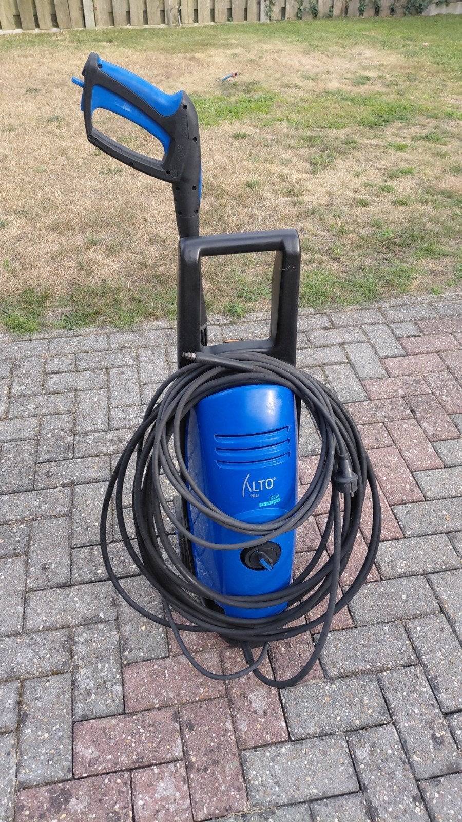 Nilfisk ALTO PRO KEW 3.3KW Hogedrukreiniger met 15 meter sla, Ophalen, Gebruikt