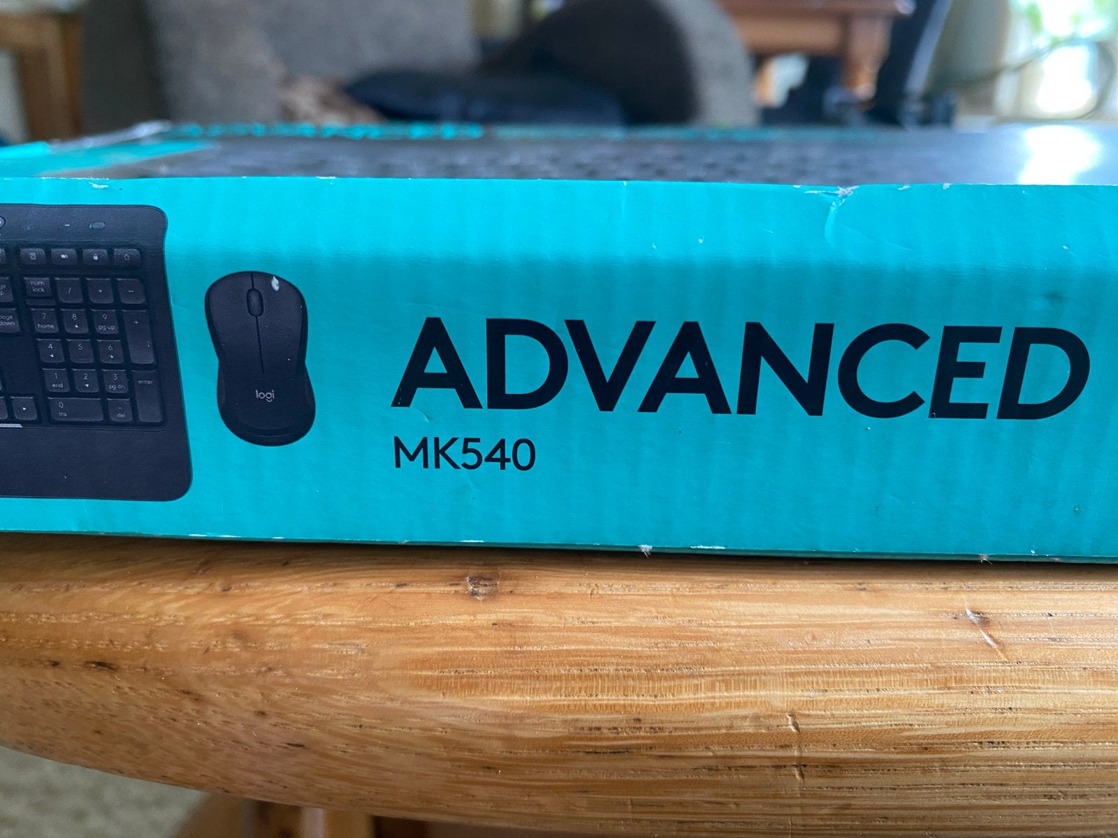 Logitech MK540 Advanced Draadloos Toetsenbord en Muis Set, Computers en Software, Toetsenborden, Draadloze ontvanger, Ophalen of Verzenden