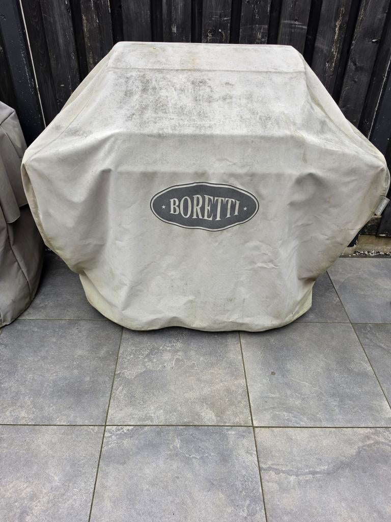 Boretti Gas BBQ - Compleet met hoes en gasfles, Tuin en Terras, Gasbarbecues, Ophalen of Verzenden, Gebruikt, Boretti