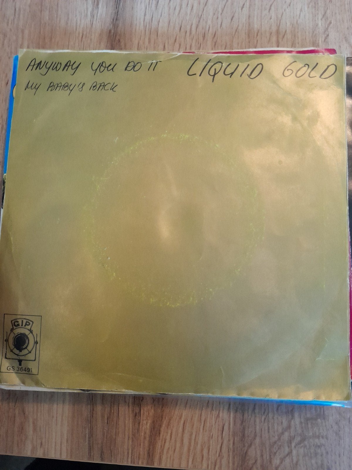 liquid gold 7inch anyway you do it, Ophalen of Verzenden, Zo goed als nieuw, Pop
