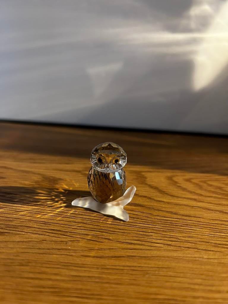 Swarovski | Bruine Uil, Verzamelen, Swarovski, Ophalen of Verzenden, Zo goed als nieuw, Figuurtje