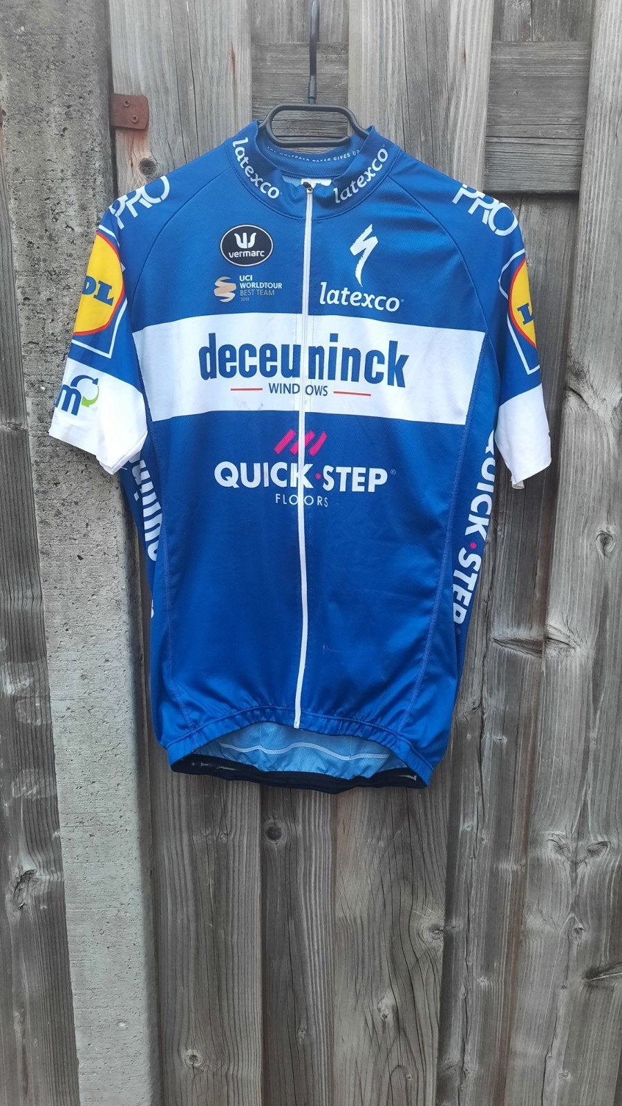 Origineel Vermarc Deceuninck–Quick-Step wielershirt XL, Fietsen en Brommers, Ophalen, Heren, Vermarc, XL