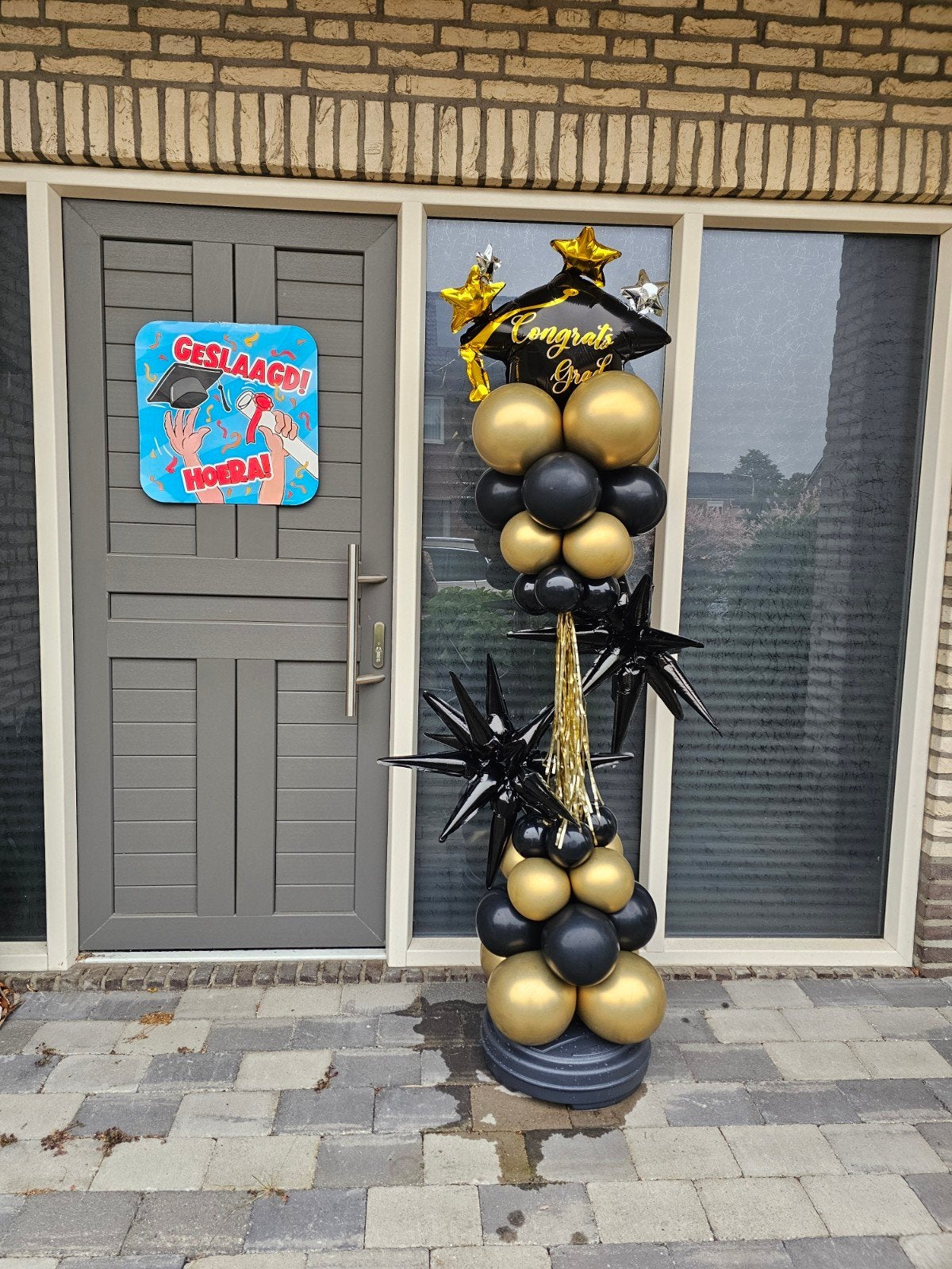 Geslaagd!!!, Ophalen of Verzenden, Nieuw, Versiering, Overige