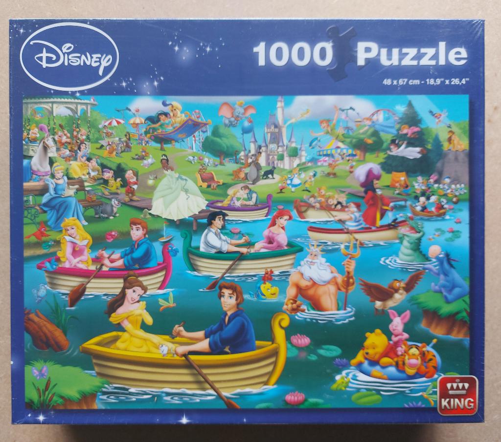Nieuw: disney puzzel plezier op t water, Ophalen of Verzenden, 500 t/m 1500 stukjes, Nieuw, Legpuzzel