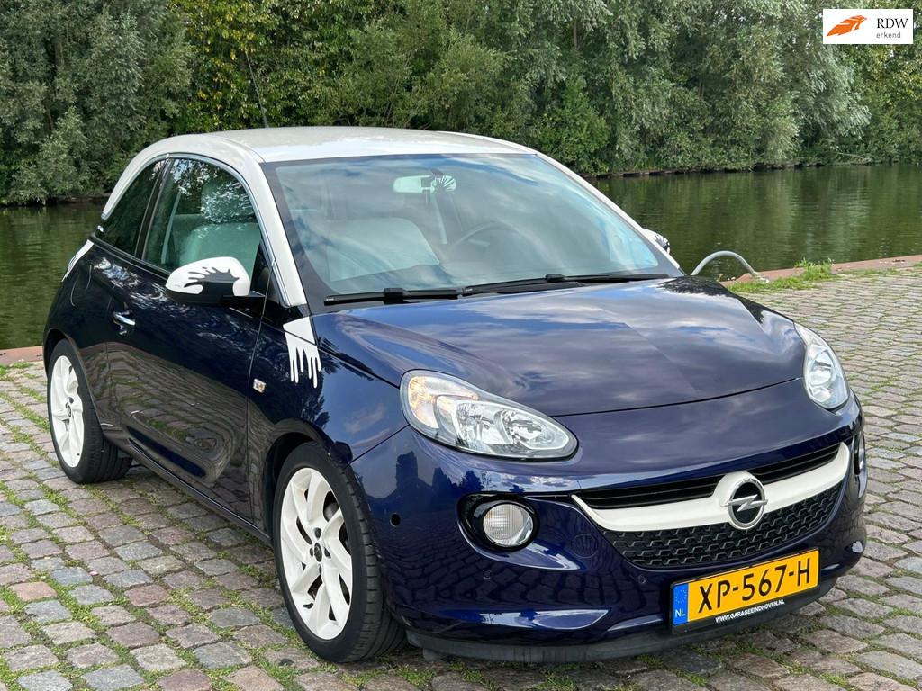 Opel ADAM 1.2 Glam Zeer mooi auto airco cruis control cv op, Voorwielaandrijving, Euro 5, ADAM, 4 cilinders