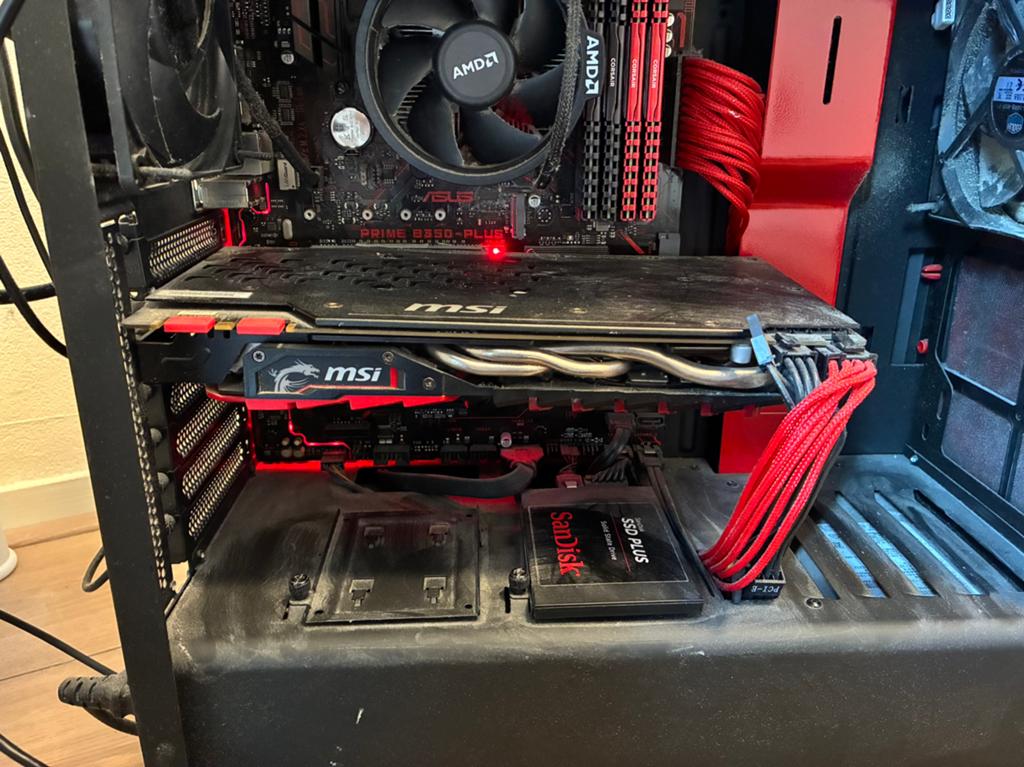 MSI GTX 1080, Ophalen of Verzenden, Gebruikt, GDDR5, PCI-Express 3