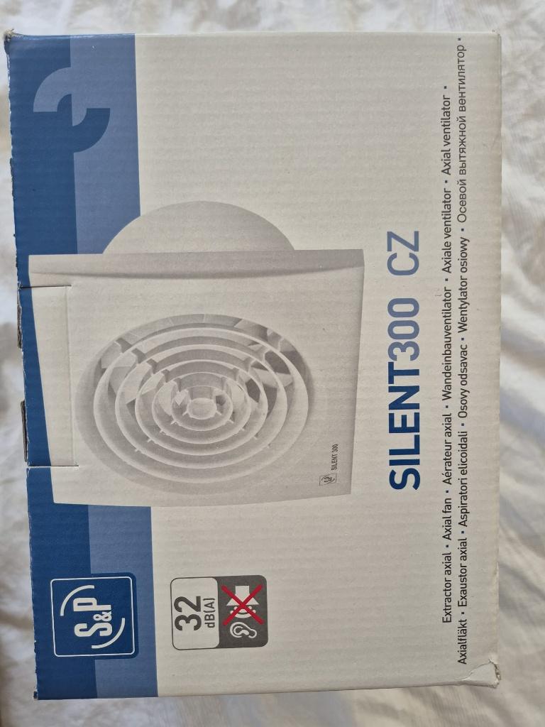 S&P Silent 300 CZ Axiale Ventilator - zo goed als nieuw, Ophalen of Verzenden, Zo goed als nieuw, Ventilator