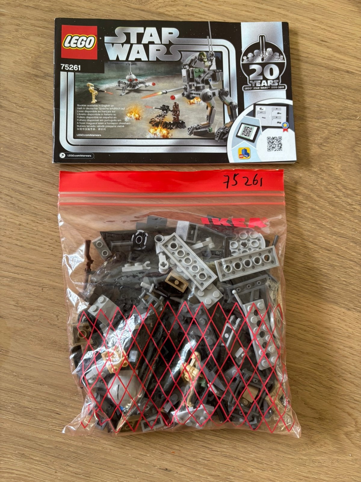 Lego Star Wars 75261 Clone Scout Walker 20th Anniversary, Star Wars, Lego, Ophalen of Verzenden, Zo goed als nieuw