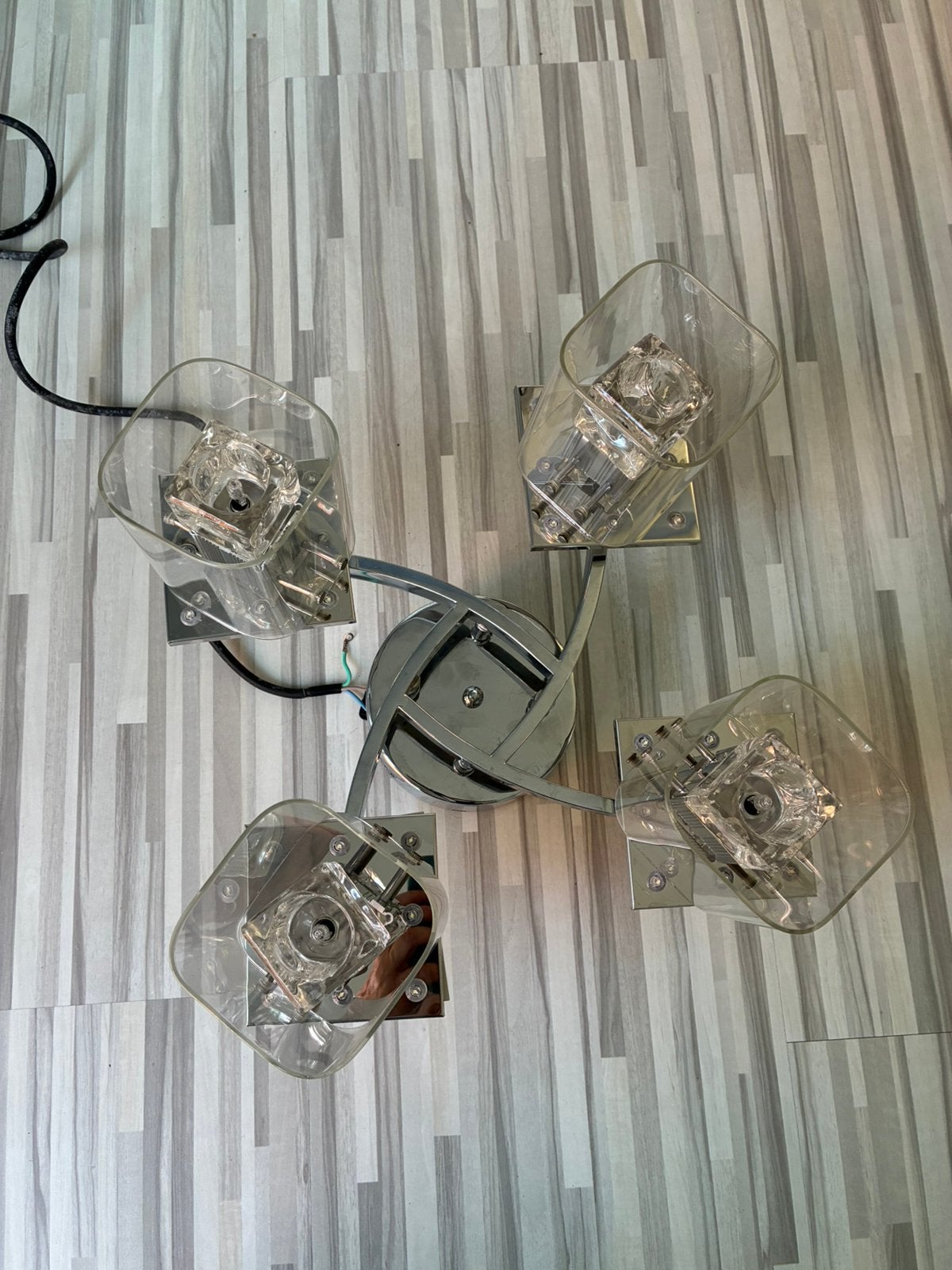 Mooie Plafondlamp, Huis en Inrichting, Lampen | Kroonluchters, Ophalen of Verzenden, Zo goed als nieuw