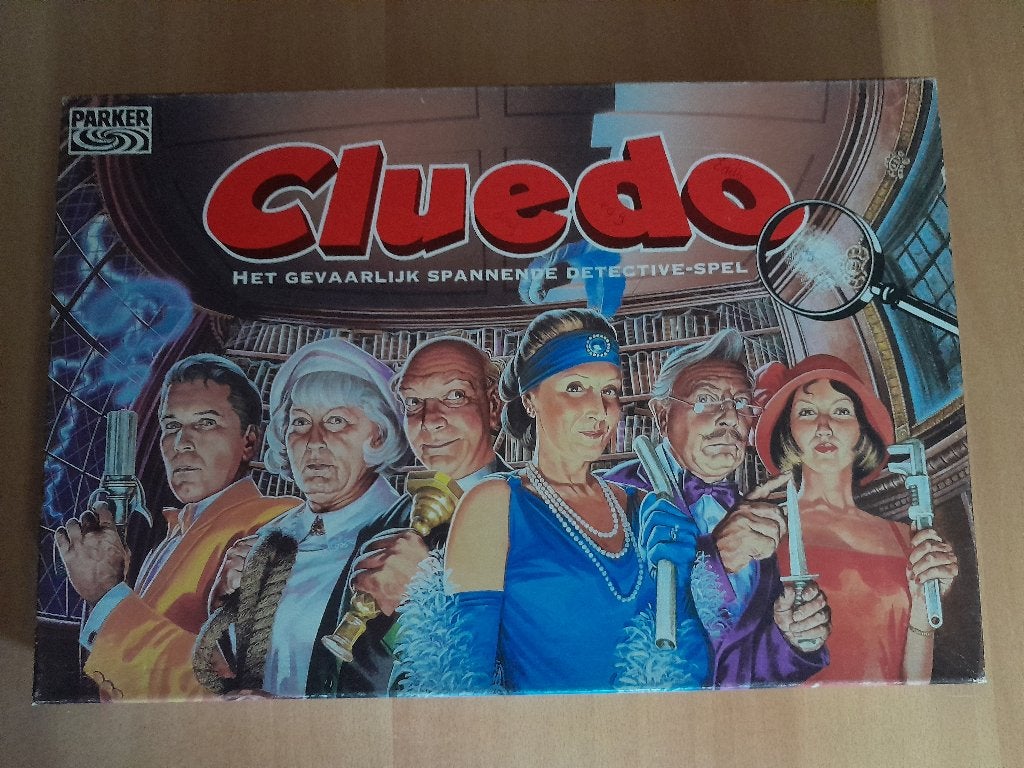 Cluedo Spel van Parker ( izgs ), Hobby en Vrije tijd, Gezelschapsspellen | Bordspellen, Vijf spelers of meer, Ophalen, Zo goed als nieuw