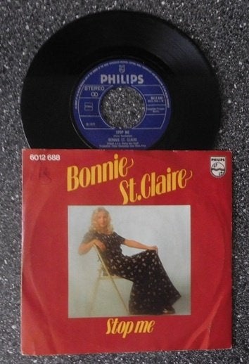 Bonnie St. Claire - stop me (vanaf € 1,75), Cd's en Dvd's, Vinyl | Nederlandstalig, Verzenden, Zo goed als nieuw, 7 inch, Levenslied of Smartlap