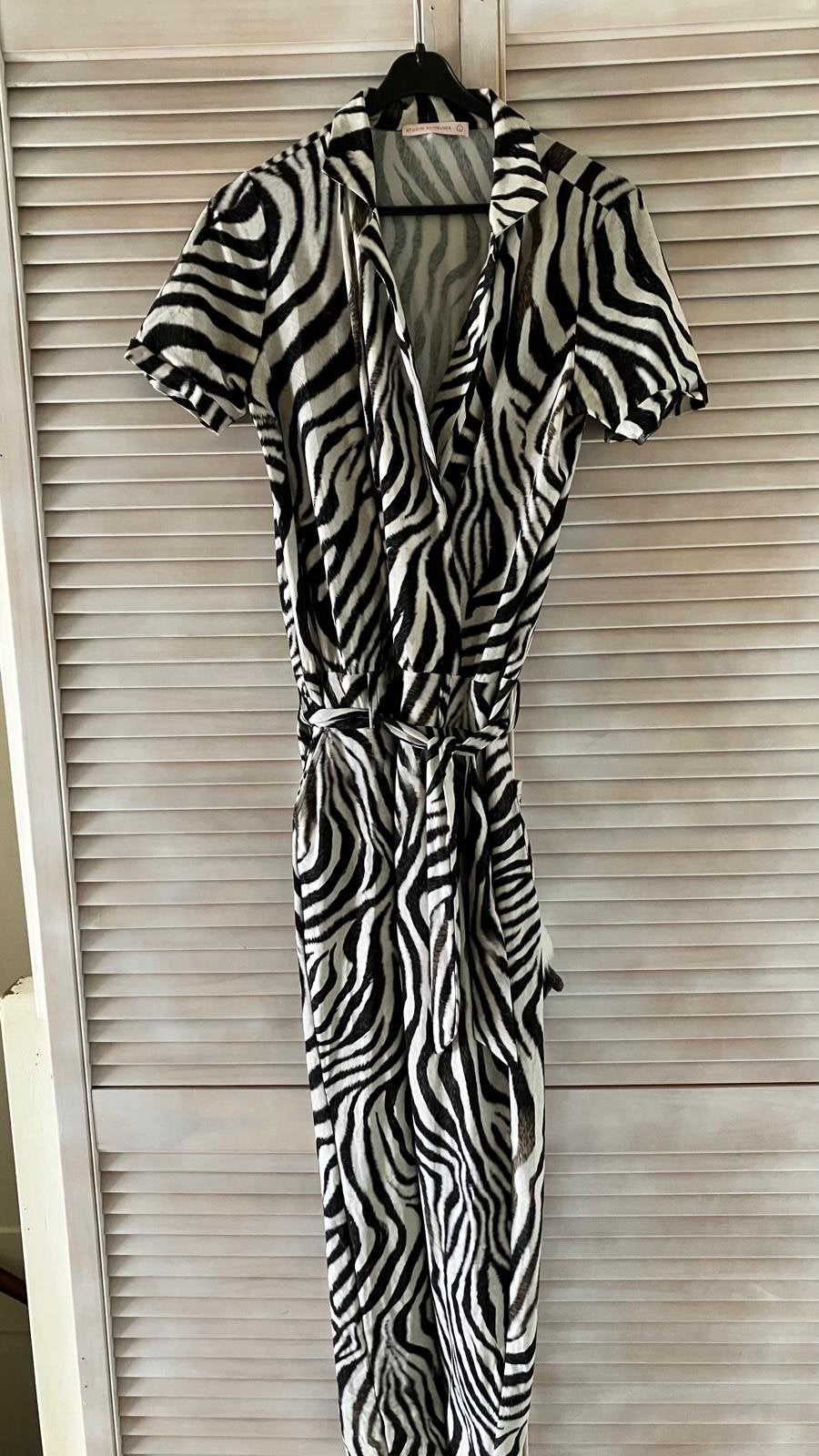 Studio Anneloes jumpsuit travelstof L, Ophalen, Zo goed als nieuw, Maat 42/44 (L), Zwart