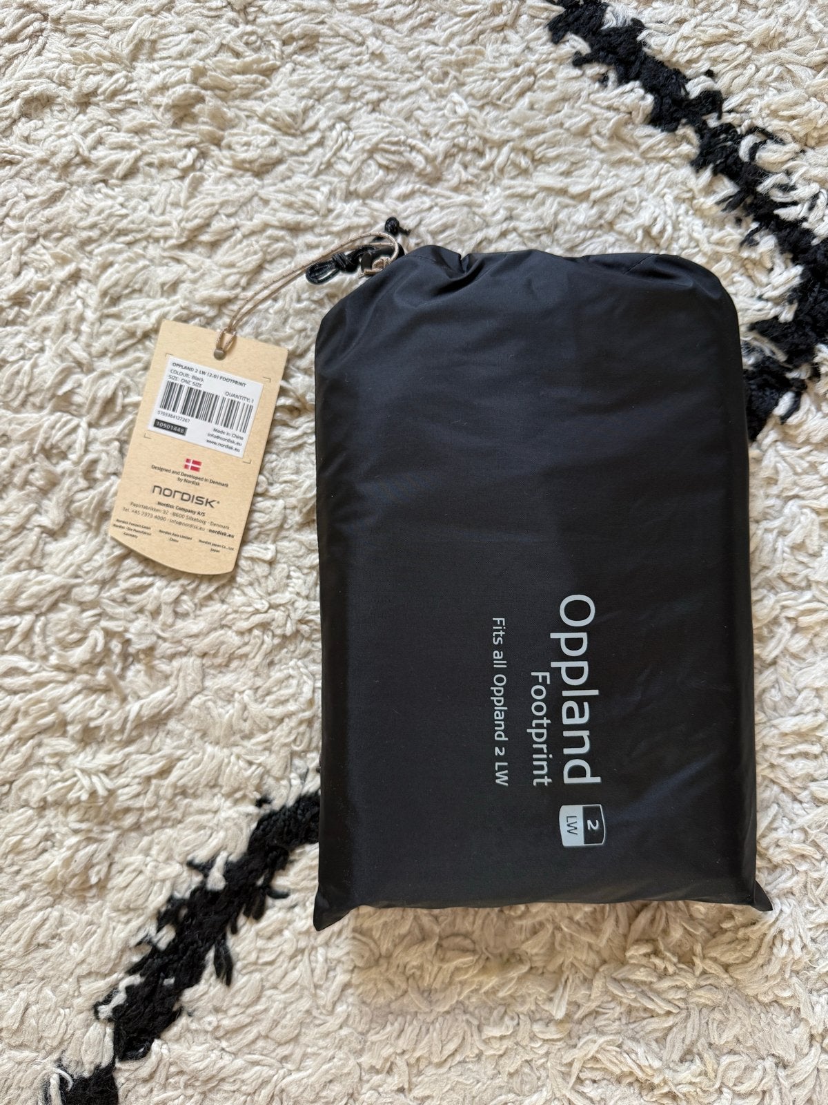 Nordisk Oppland 2 LW Footprint 2.0, Tent Grondzeil, Nieuw, Ophalen of Verzenden, Nieuw