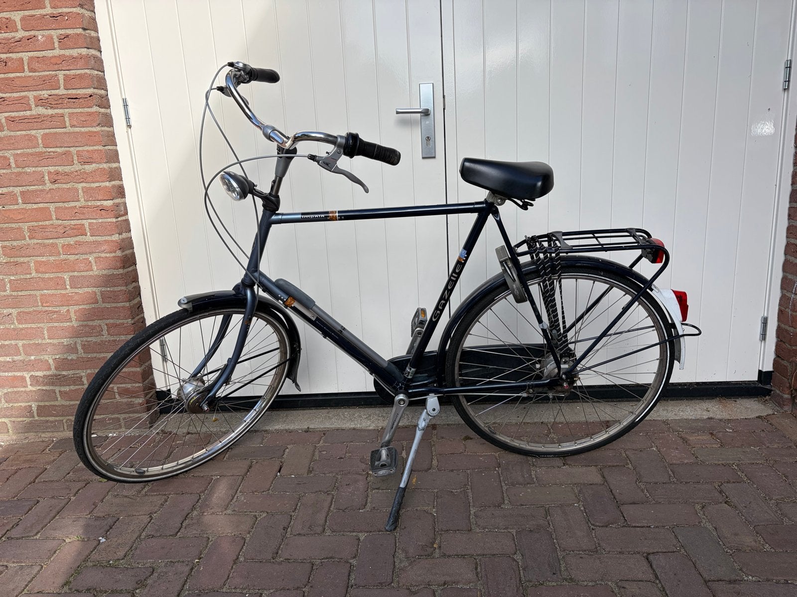Gazelle Impala herenfiets 66 cm - Technisch in orde, Fietsen en Brommers, Gebruikt, Versnellingen, Ophalen of Verzenden, 65 cm of meer