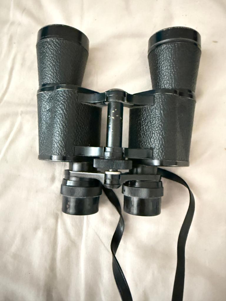 Verrekijker 8x40 Safari Vogelkijker, Ophalen of Verzenden, Gebruikt, 8 tot 12x, Porro (met knik)