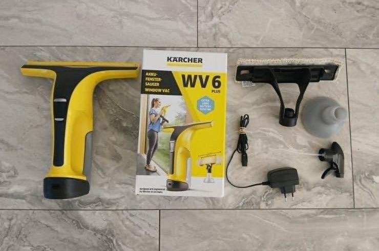 Karcher WV 6 Plus Oplaadbare Raamwisser, Ophalen of Verzenden, Raamwisser of Trekker