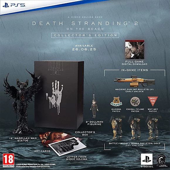 Collectors Edition Death Stranding 2 SEALED, Ophalen of Verzenden, Zo goed als nieuw