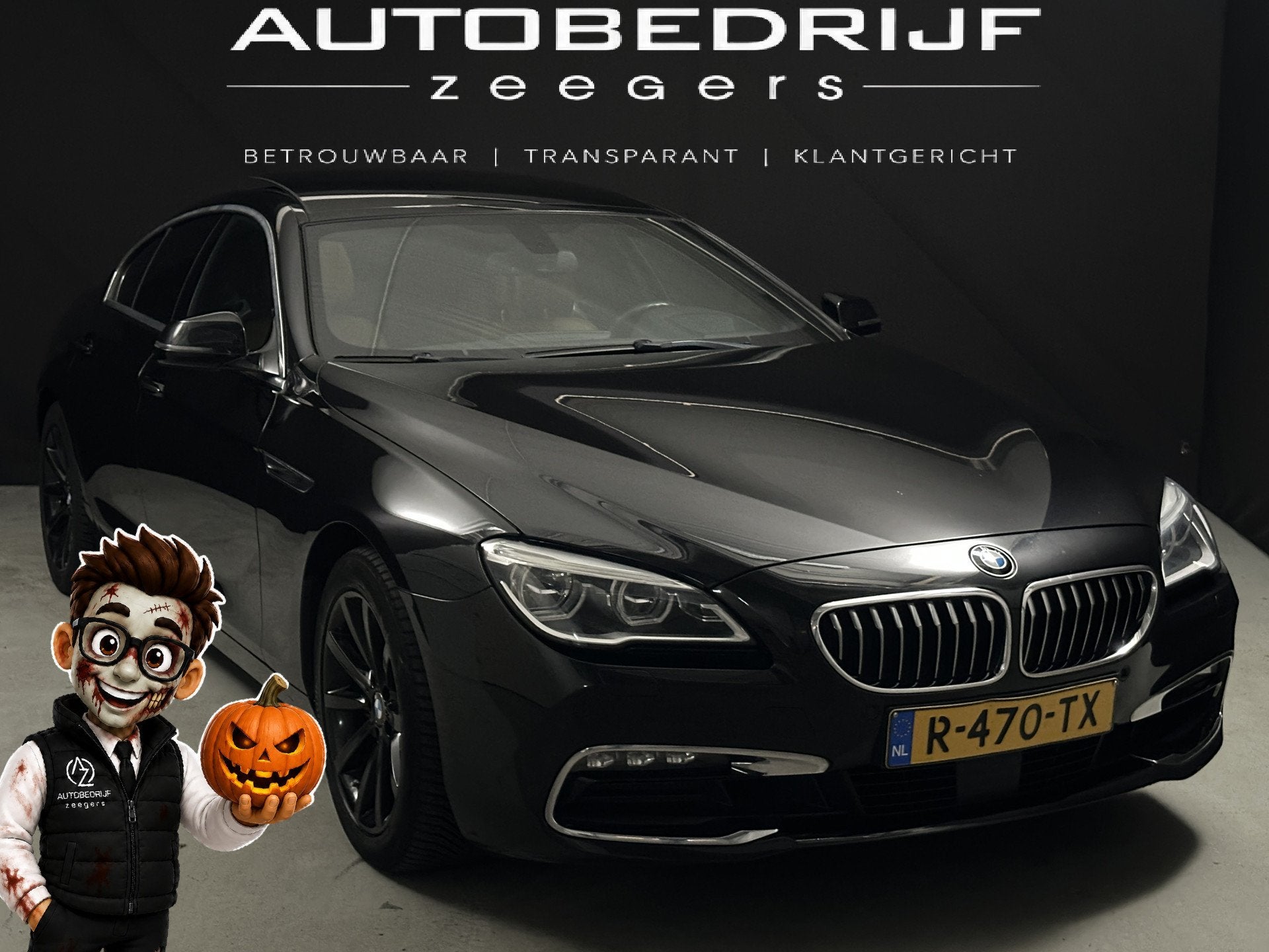 BMW 6 Serie Gran Coupé 640xd High Executive *Full Options*D, Auto's, Automaat, Euro 6, 2993 cc, Zwart