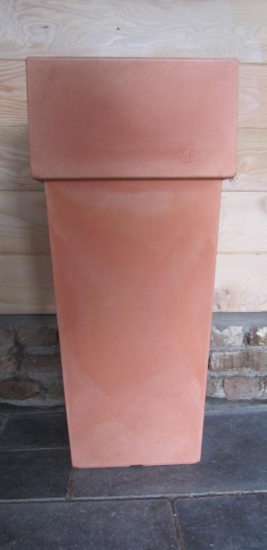 VECA VASO QUADRATO (WINKELPRIJS 99,00) BIJ SIBBELS 55 EURO, Kunststof, Vierkant, Nieuw, Ophalen of Verzenden