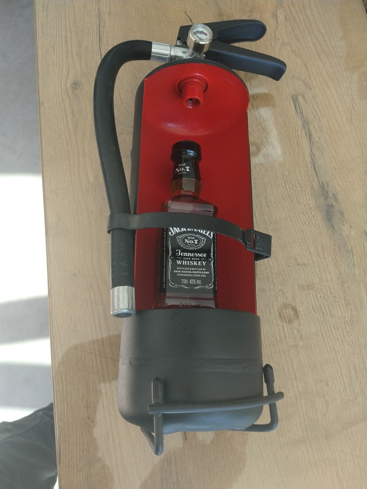 brandblusser als drankfles houder mancave, Ophalen of Verzenden