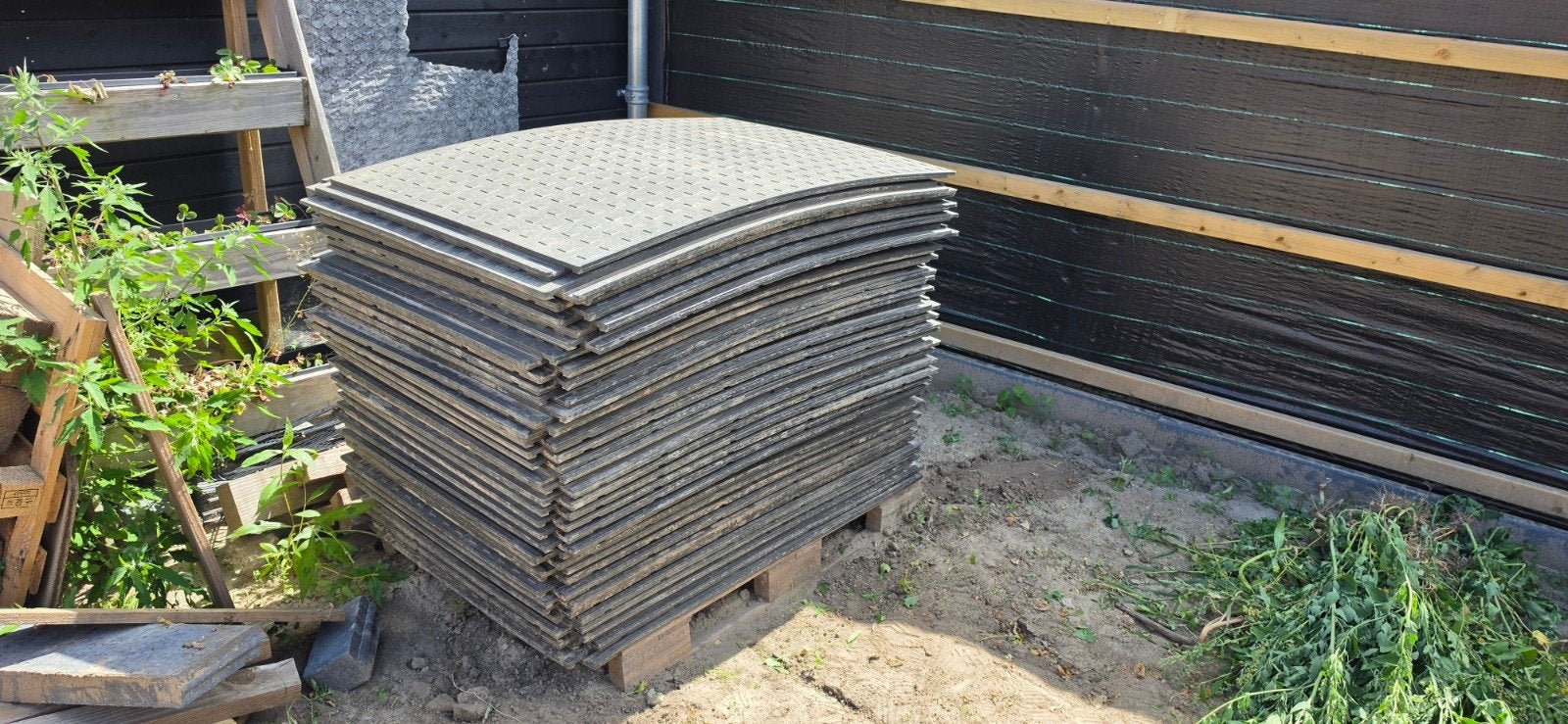 Rijplaten 120x80, Doe-het-zelf en Verbouw, Ophalen, Zo goed als nieuw, Overige materialen, 20 tot 50 mm