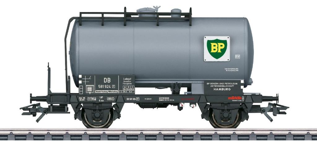 Marklin H0 48174 - 2-assige Ketelwagen BP van de DB in ovp, Wisselstroom, Ophalen of Verzenden, Märklin, Nieuw