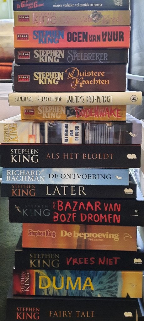 50 Stephen King boeken, Ophalen, Zo goed als nieuw, Stephen King