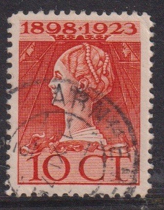 Nederland 1923 nr 124 Kon. Wilhelmina ARNHEM, Verzenden, Gestempeld, Koningshuis