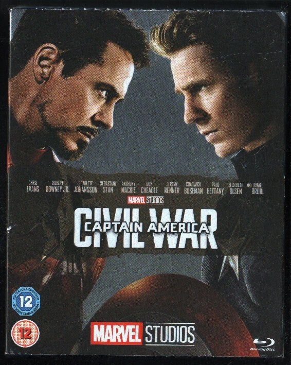 Captain America: Civil War SLIPCOVER GESEALD MARVEL BR UKsub, Inclusief extra's, Film, Actie, Ophalen of Verzenden