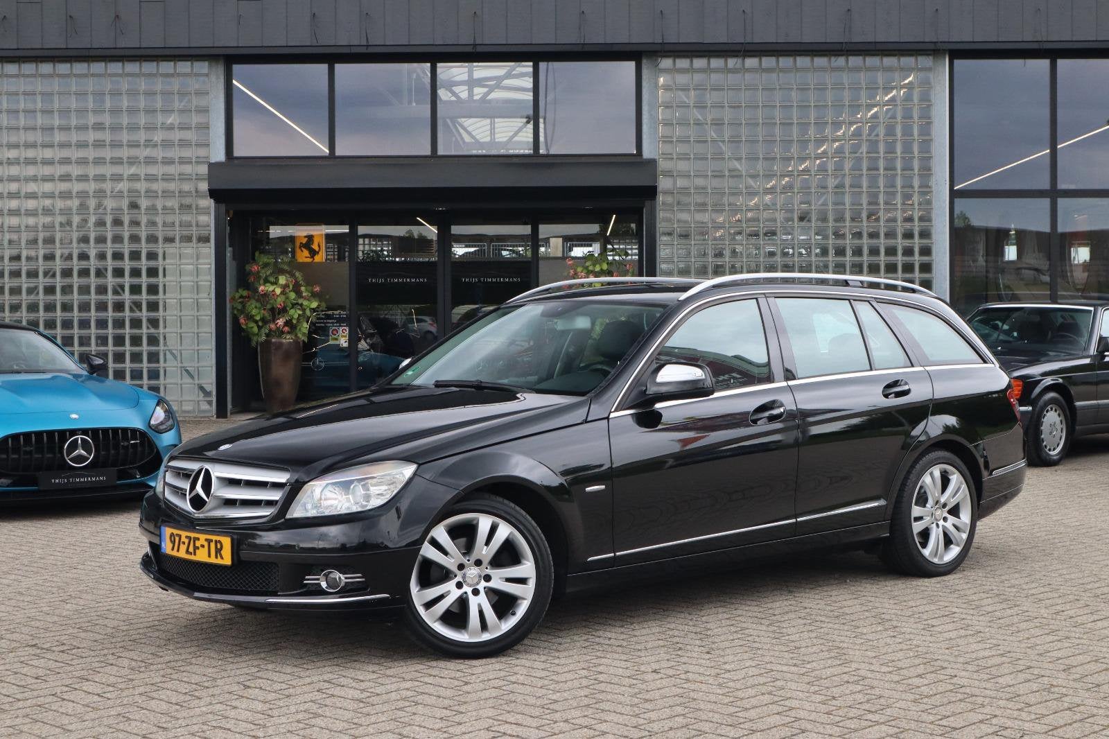 Supernette Mercedes C-Klasse C180 Kompressor Estate + opties, Auto's, Mercedes-Benz, Automaat, Achterwielaandrijving, 1800 kg