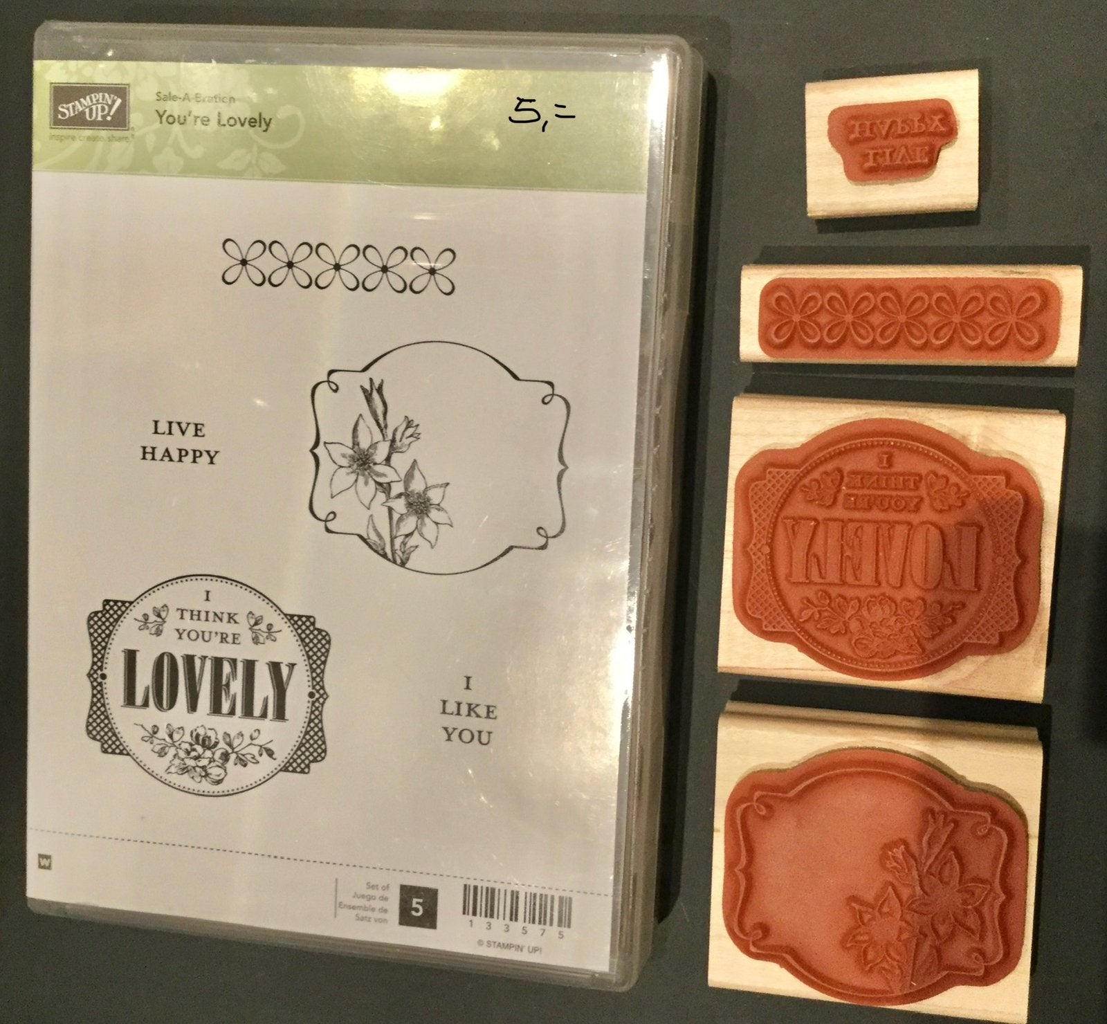 Stempels stampin up nw, Ophalen of Verzenden, Nieuw