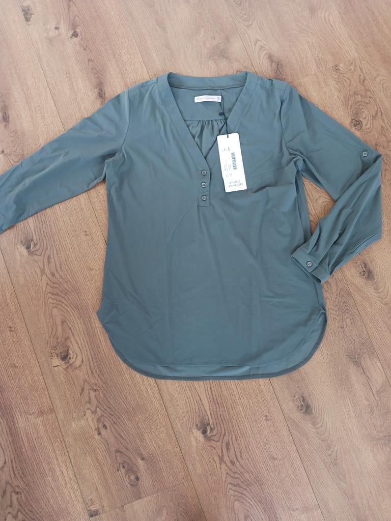 Nieuwe Studio Anneloes Evi Blouse XS met kaartjes, Kleding | Dames, Blouses en Tunieken, Studio Anneloes, Verzenden, Nieuw, Maat 34 (XS) of kleiner